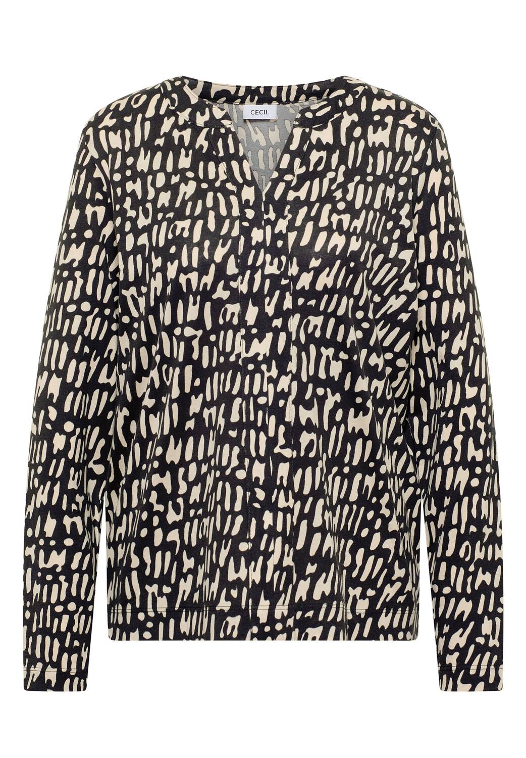 CECIL Лонгслив в черном цвете
CECIL Лонгслив в черном цвете