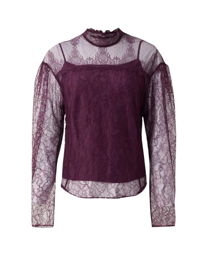 Вискозная блузка с бахромой Twinset, фиолетовый
Вискозная блузка с бахромой Twinset, фиолетовый