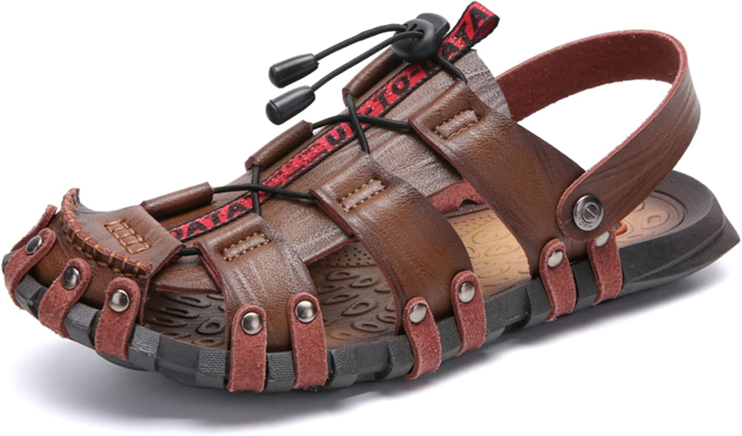 Мужские летние сандалии Abborora из кожи с закрытым носком, повседневные, для пляжа, для рыбалки, спортивные сандалии, 4
Мужские летние сандалии Abborora из кожи с закрытым носком, повседневные, для пляжа, для рыбалки, спортивные сандалии, 4