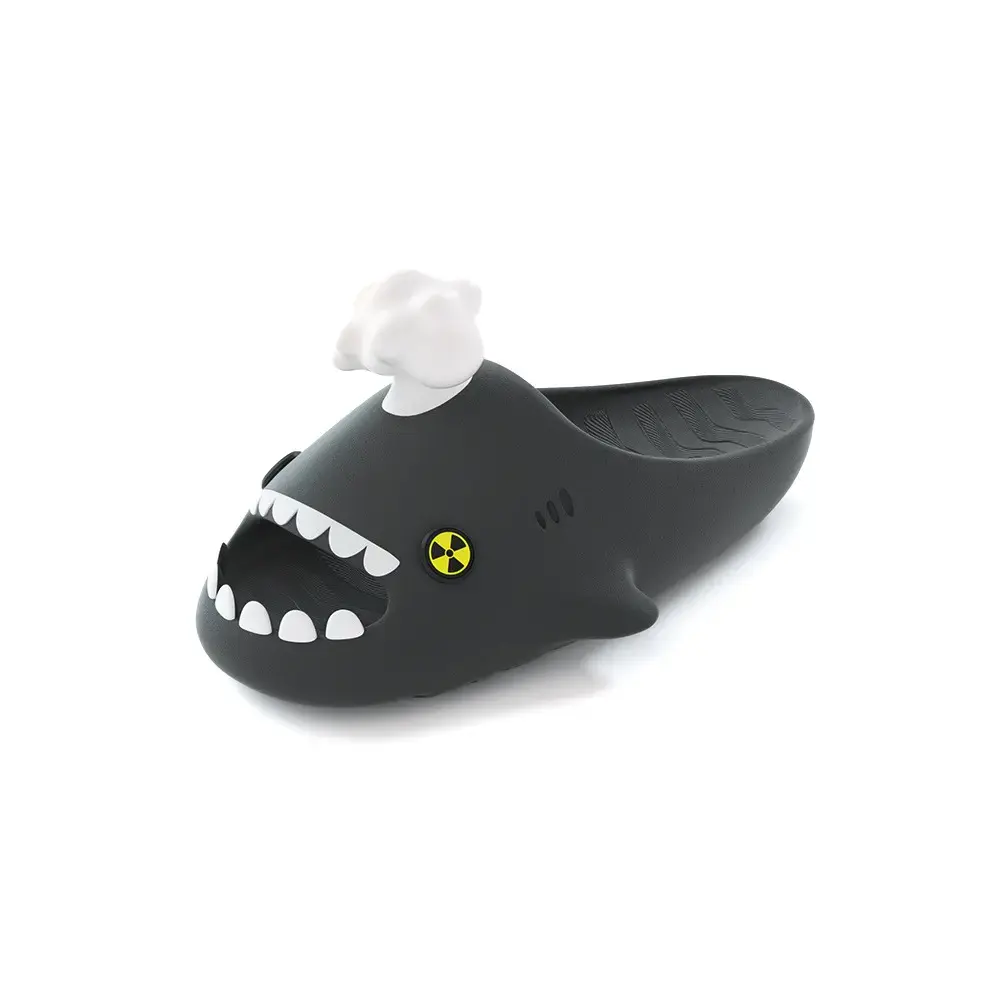 HelloSlippers Шаркикс Грибное облако, Слайдеры унисекс черные, цвет Black
HelloSlippers Шаркикс Грибное облако, Слайдеры унисекс черные, цвет Black