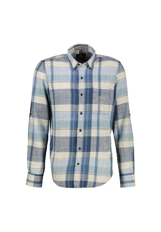 Рубашка в клетку Lerros, синий
Рубашка в клетку Lerros, синий