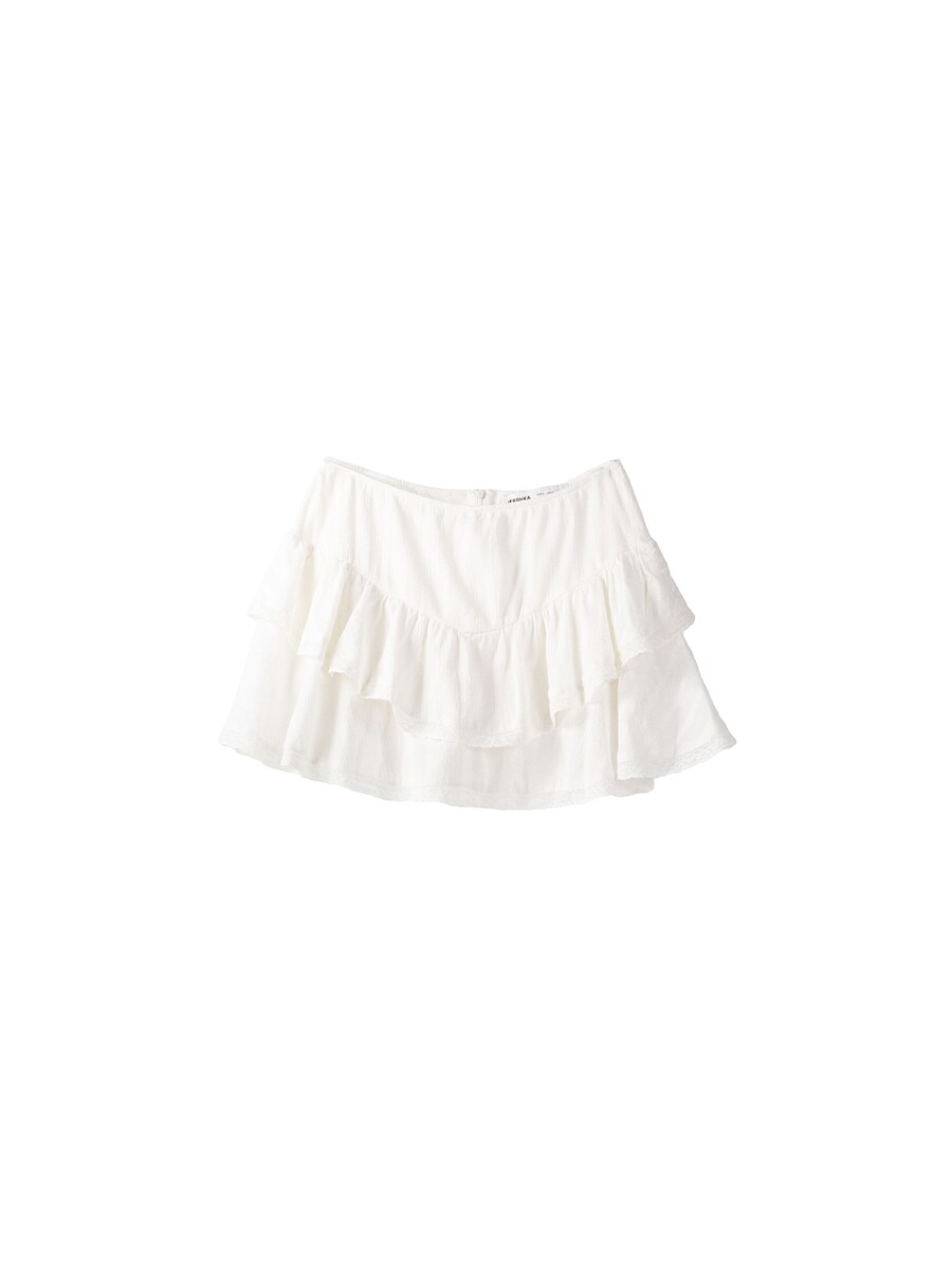 Юбка Bershka, белый
Юбка Bershka, белый