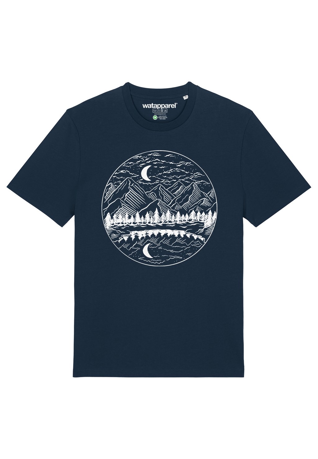 Футболка с принтом MOUNTAINS BY NIGHT watapparel, темно-синий
Футболка с принтом MOUNTAINS BY NIGHT watapparel, темно-синий