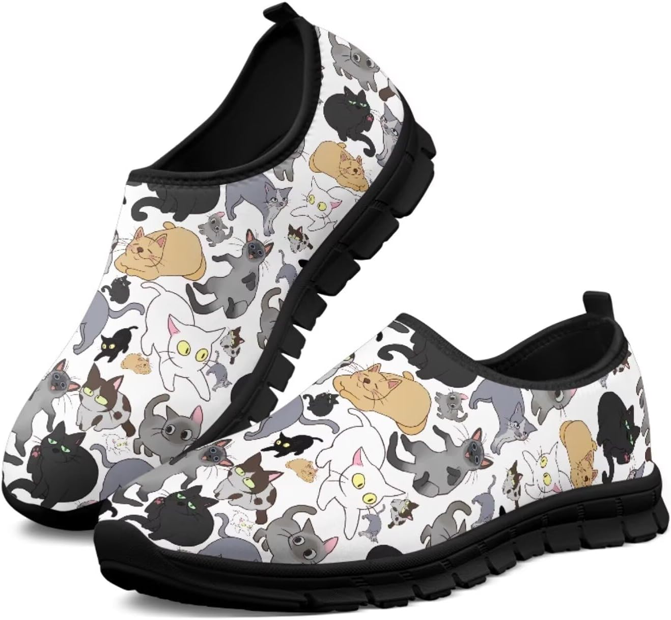 Мужские слипоны Hsaiyjsp, противоскользящие кроссовки для бега с подошвой EVA, легкие повседневные лоферы для походов и путешествий, Cute Cat
Мужские слипоны Hsaiyjsp, противоскользящие кроссовки для бега с подошвой EVA, легкие повседневные лоферы для походов и путешествий, Cute Cat