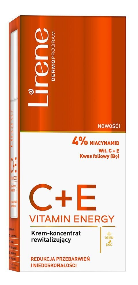Lirene C+E крем-концентрат для лица, 40 ml 
Lirene C+E крем-концентрат для лица, 40 ml