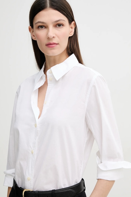 Хлопковая рубашка Marc O'Polo, белый 
Хлопковая рубашка Marc O'Polo, белый