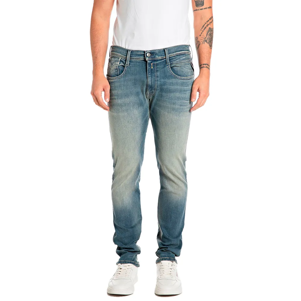 Джинсы Replay M914E .000.661 523, синий
Джинсы Replay M914E .000.661 523, синий