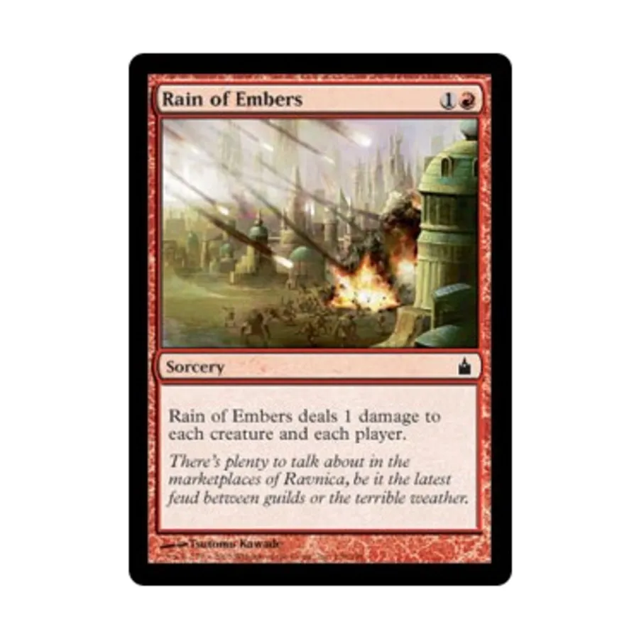 CCG Дождь углей (клавиша C), MTG - Ravnica
CCG Дождь углей (клавиша C), MTG - Ravnica