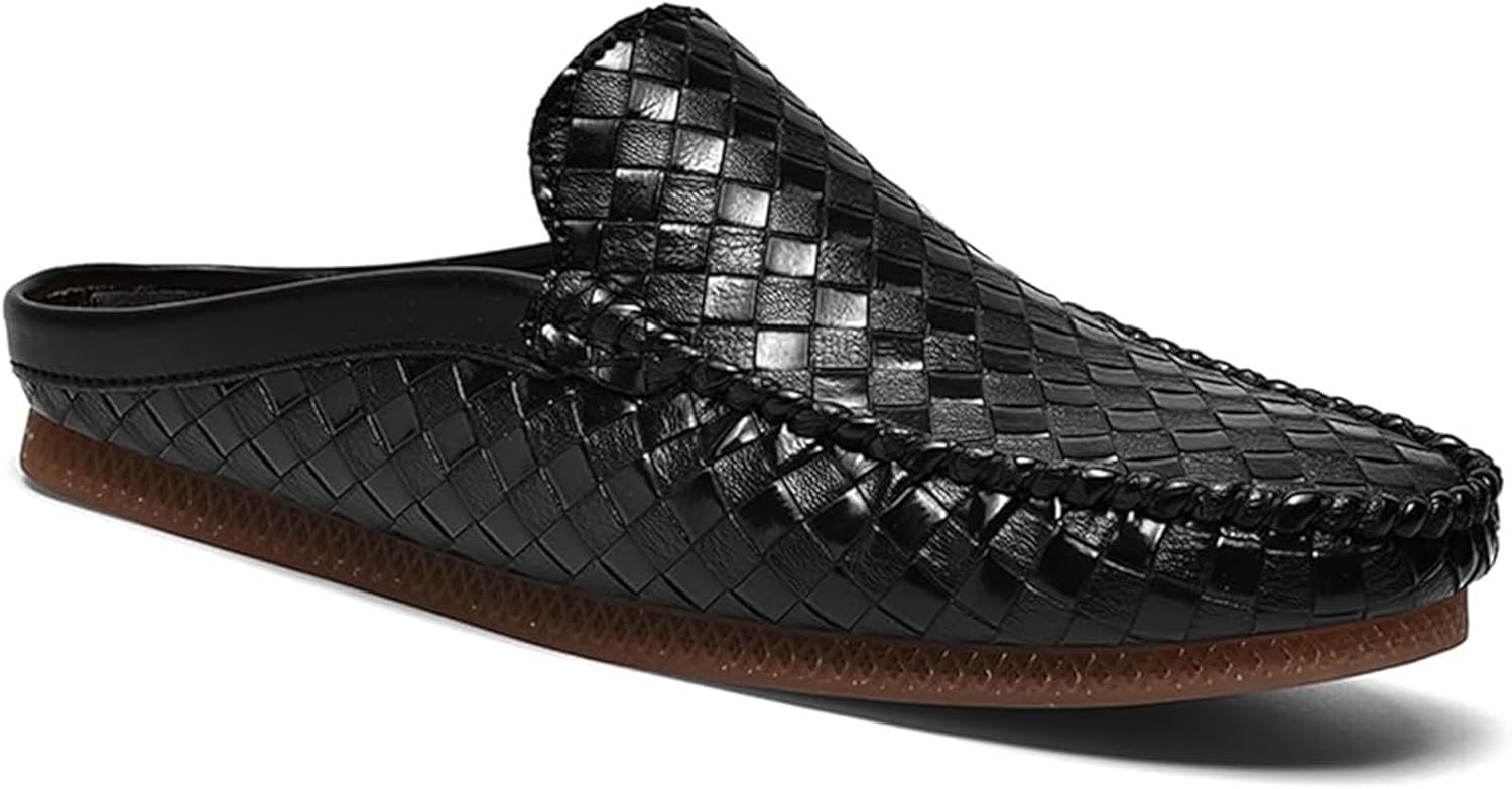 Мужские лоферы повседневные кожаные мюли без шнурков, удобные закрытые туфли на плоской подошве для работы, отпуска и вождения Generic, черный
Мужские лоферы повседневные кожаные мюли без шнурков, удобные закрытые туфли на плоской подошве для работы, отпуска и вождения Generic, черный