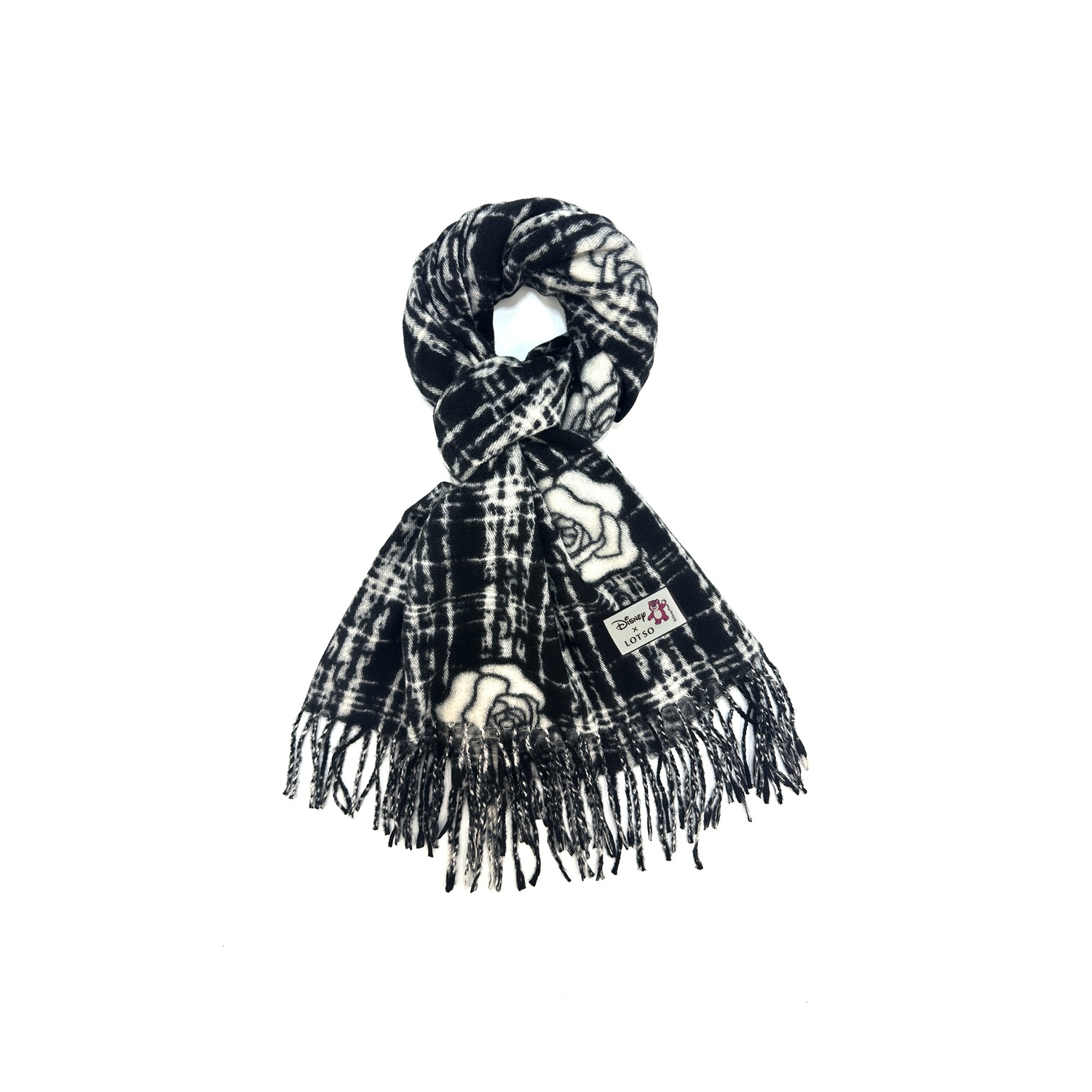 Disney Полиэстеровый вязаный шарф унисекс, Black
Disney Полиэстеровый вязаный шарф унисекс, Black