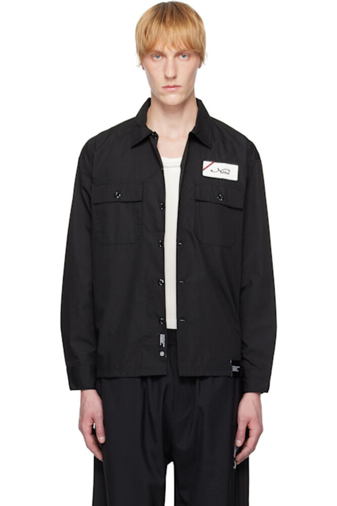 Черная классическая рабочая рубашка LS-1 Neighborhood
Черная классическая рабочая рубашка LS-1 Neighborhood