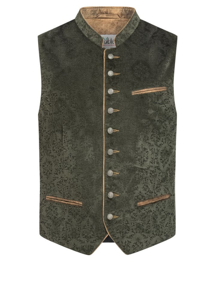 Nübler Традиционный жилет Kilian оливкового цвета
Nübler Традиционный жилет Kilian оливкового цвета