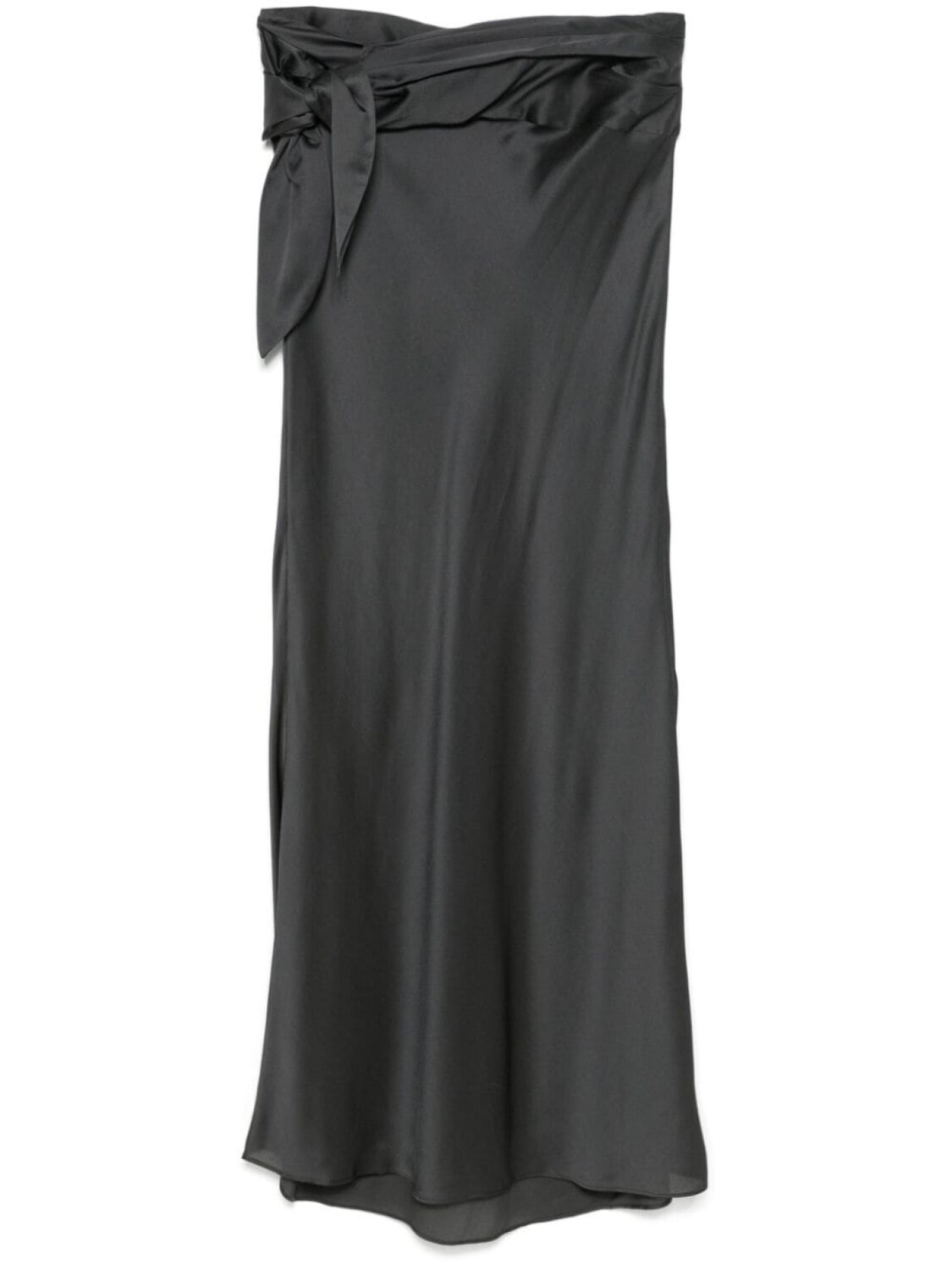 Christopher Esber шелковая юбка с запахом, серый
Christopher Esber шелковая юбка с запахом, серый