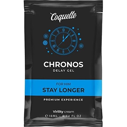 Coquette Cosmetics Coquette Pocket Chronos Delay Gel Укрепляющий гель для мужчин 10 мл Coquette Chic Desire
Coquette Cosmetics Coquette Pocket Chronos Delay Gel Укрепляющий гель для мужчин 10 мл Coquette Chic Desire