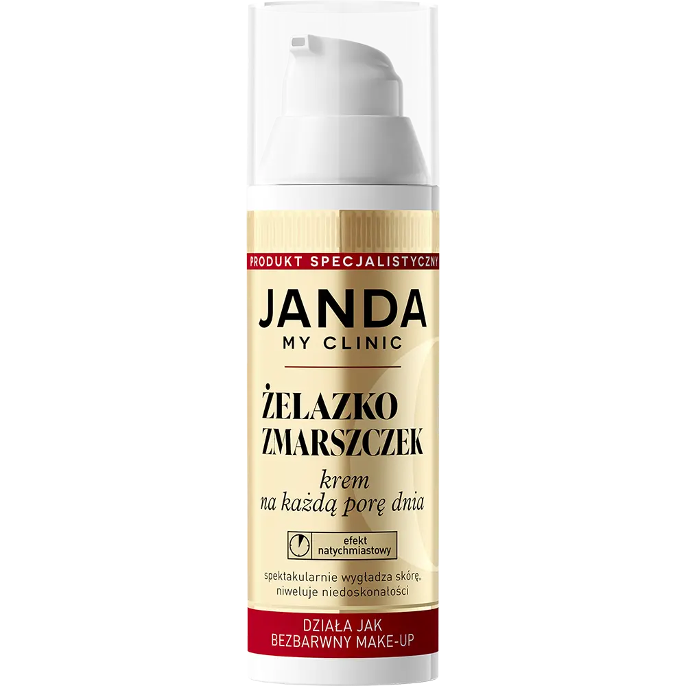 Крем для лица на любое время дня Janda Żelazko Zmarszczek, 50 мл
Крем для лица на любое время дня Janda Żelazko Zmarszczek, 50 мл