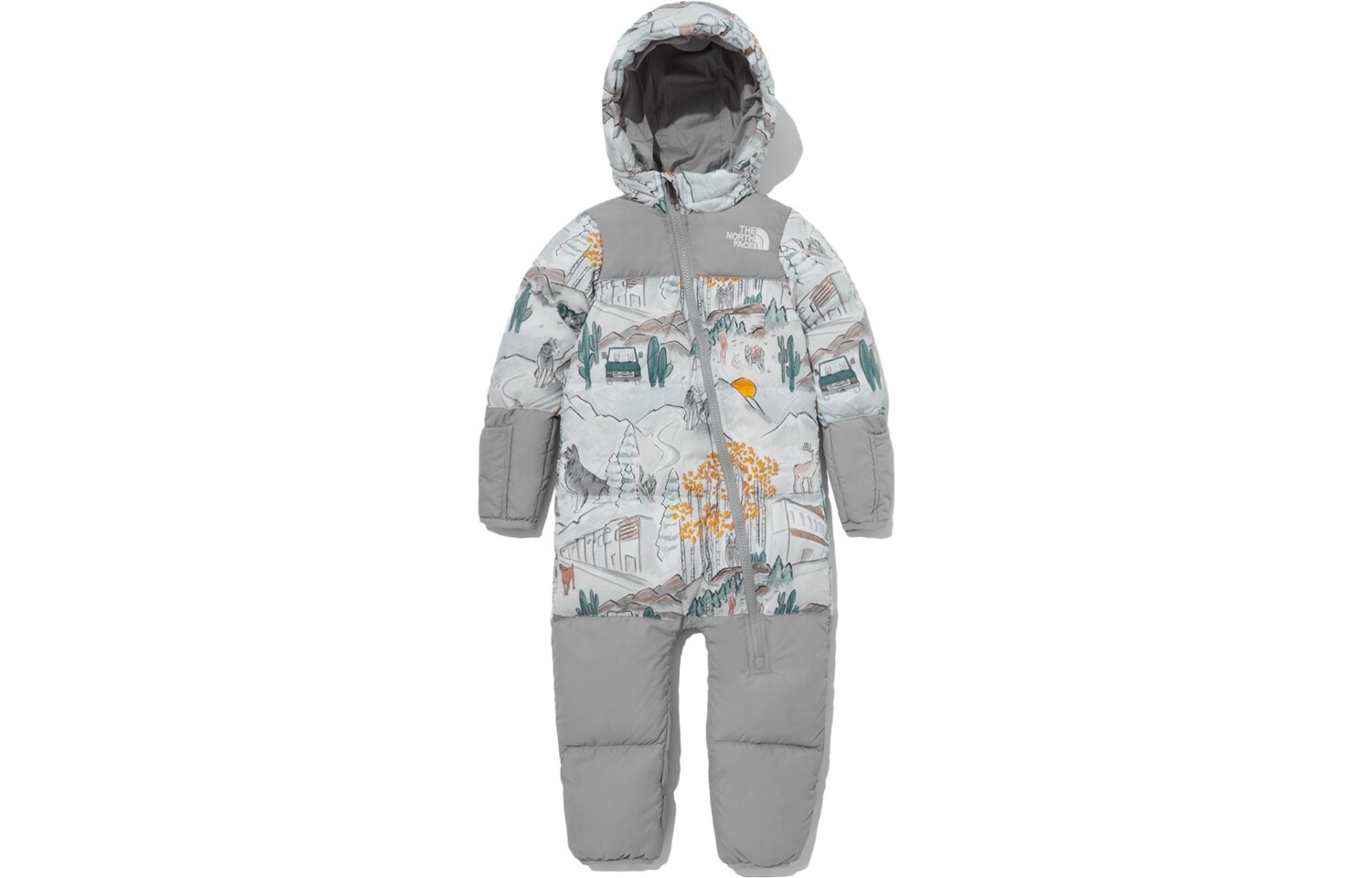 Комбинезоны/ползунки TD The North Face, серый
Комбинезоны/ползунки TD The North Face, серый