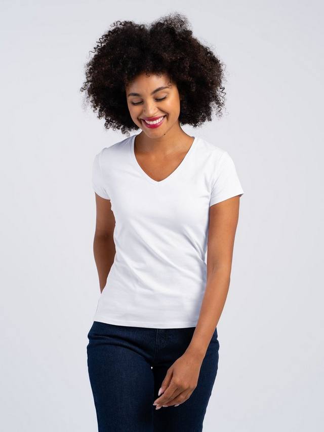 Повседневная футболка с V-образным вырезом, белая Celtic & Co., White
Повседневная футболка с V-образным вырезом, белая Celtic & Co., White