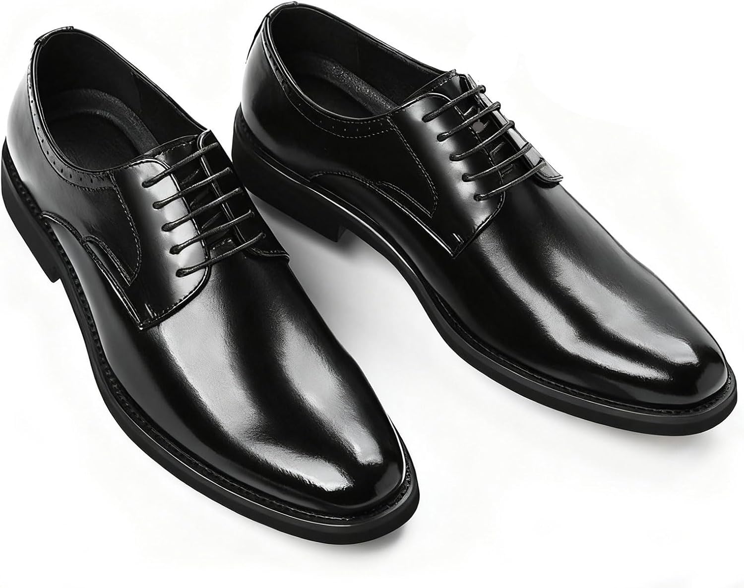 Мужские классические оксфорды из лаковой кожи, с заостренным носком и шнуровкой, удобные, с низким каблуком, для офиса и повседневной носки Xhognls, черный
Мужские классические оксфорды из лаковой кожи, с заостренным носком и шнуровкой, удобные, с низким каблуком, для офиса и повседневной носки Xhognls, черный