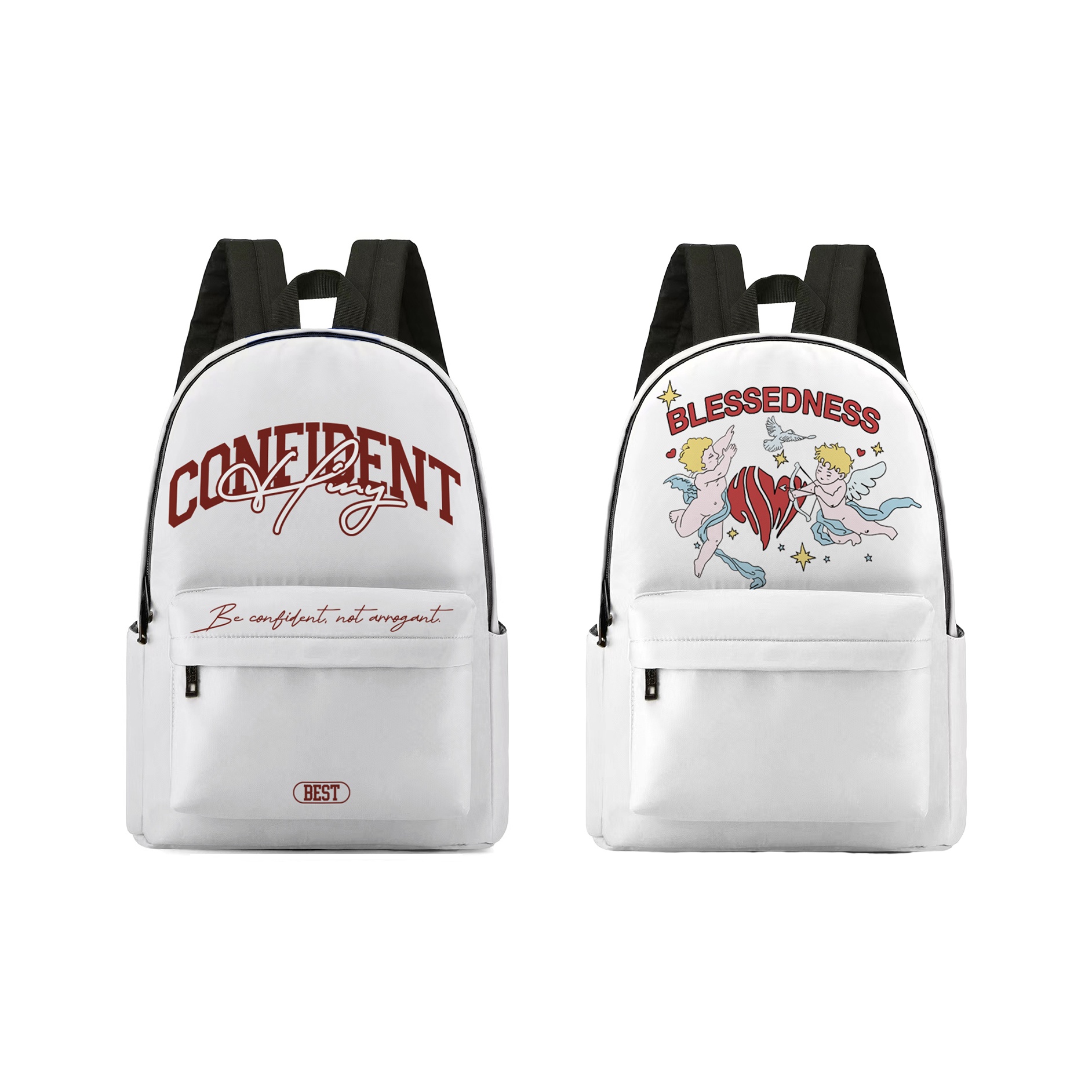 HINY Полиэстеровый рюкзак для 13-дюймового ноутбука унисекс белый, White Combo 4
HINY Полиэстеровый рюкзак для 13-дюймового ноутбука унисекс белый, White Combo 4