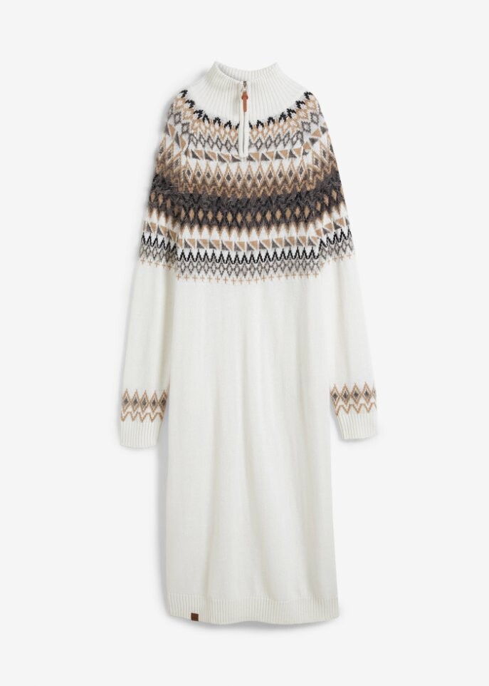 Норвежское трикотажное платье John Baner Jeanswear, бежевый
Норвежское трикотажное платье John Baner Jeanswear, бежевый