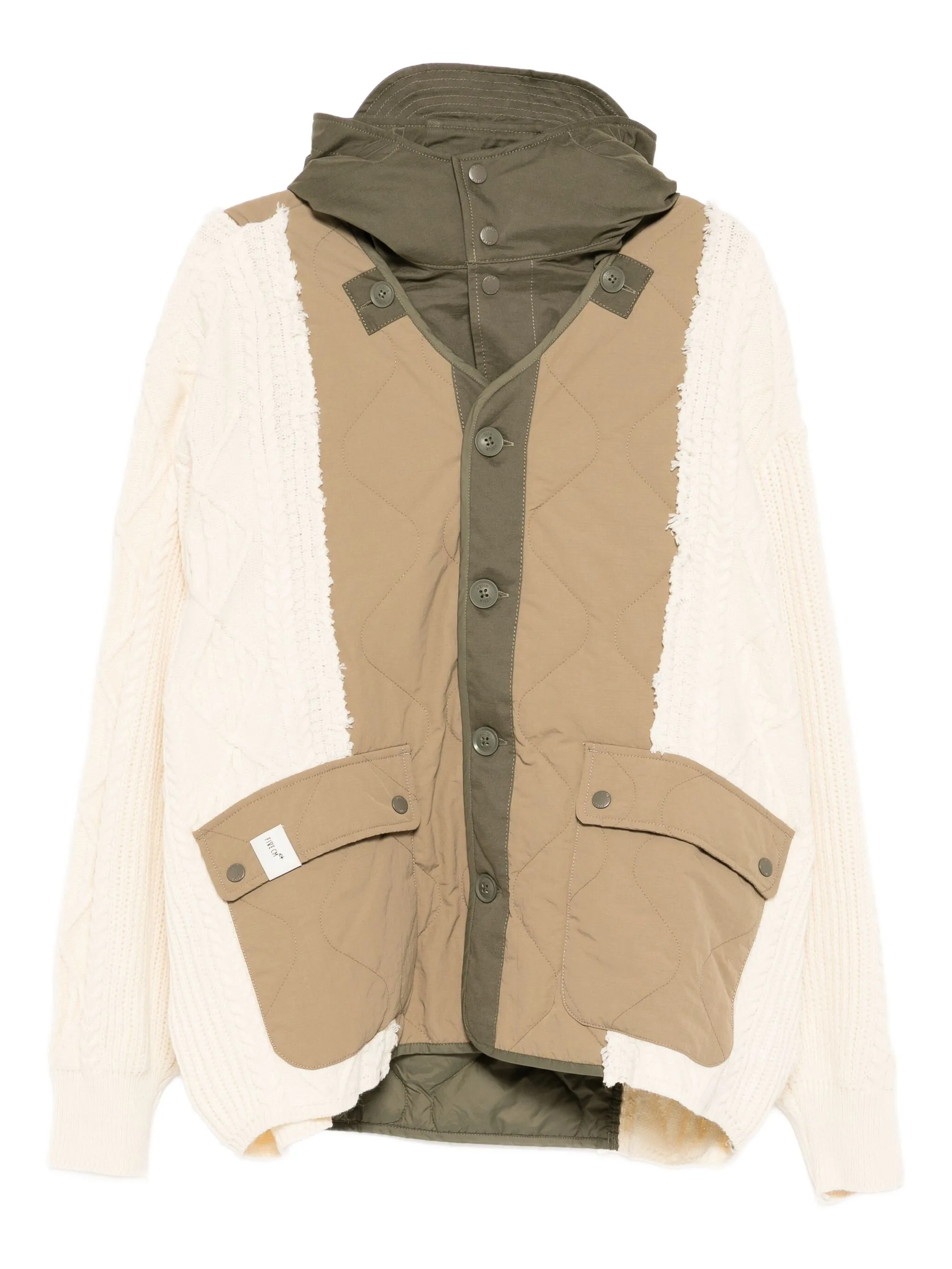 Куртка с нашивкой-логотипом Five Cm, зеленый
Куртка с нашивкой-логотипом Five Cm, зеленый