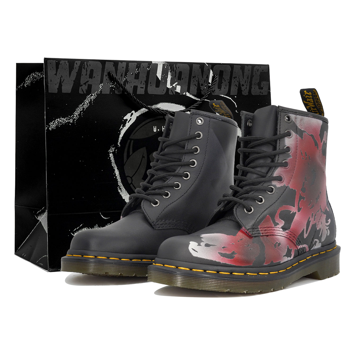 Ботинки Dr. Martens 1460 Nappa Leather Lace up, черный/Цветок зла
Ботинки Dr. Martens 1460 Nappa Leather Lace up, черный/Цветок зла