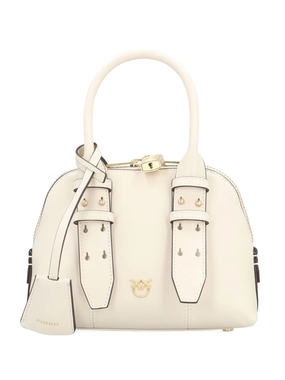 Мини-сумка-тоут Escape из кожи Pinko, кремовый
Мини-сумка-тоут Escape из кожи Pinko, кремовый