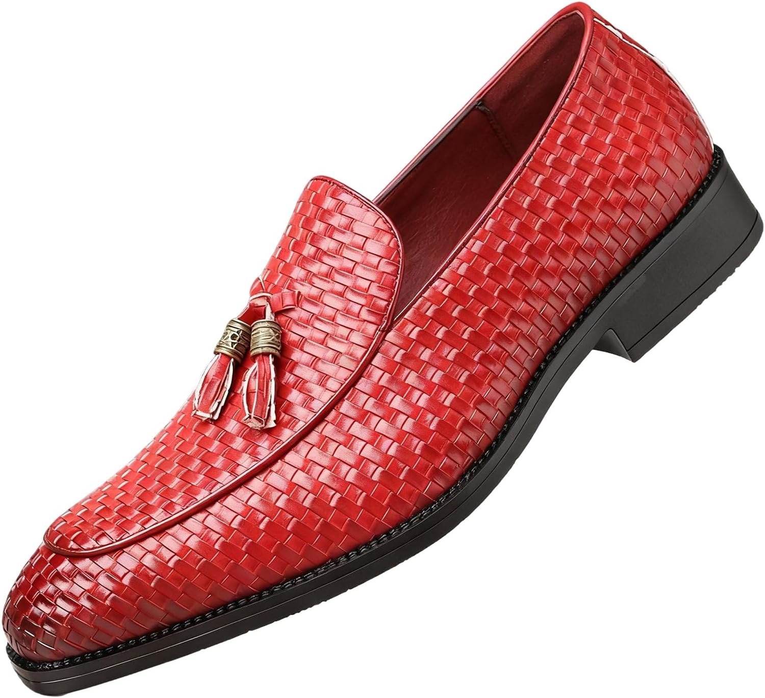 Мужские лоферы с кисточками, плетеные, массивные, удобные, с квадратным носком, нескользящие, без шнурков, мокасины, повседневные, для работы, свадьбы, прогулок и вождения Nxnbhsl, красный
Мужские лоферы с кисточками, плетеные, массивные, удобные, с квадратным носком, нескользящие, без шнурков, мокасины, повседневные, для работы, свадьбы, прогулок и вождения Nxnbhsl, красный