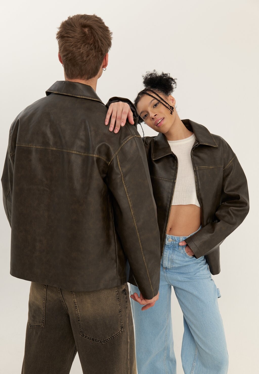 Куртка из искусственной кожи Unisex YOURTURN, цвет dark brown
Куртка из искусственной кожи Unisex YOURTURN, цвет dark brown
