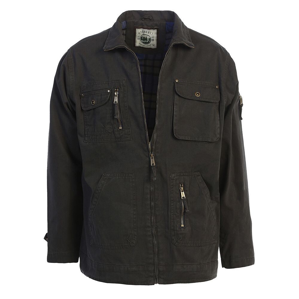 Gioberti Мужская повседневная верхняя одежда из 100% хлопка саржевая куртка-рубашка-карго с несколькими карманами, цвет Charcoal
Gioberti Мужская повседневная верхняя одежда из 100% хлопка саржевая куртка-рубашка-карго с несколькими карманами, цвет Charcoal