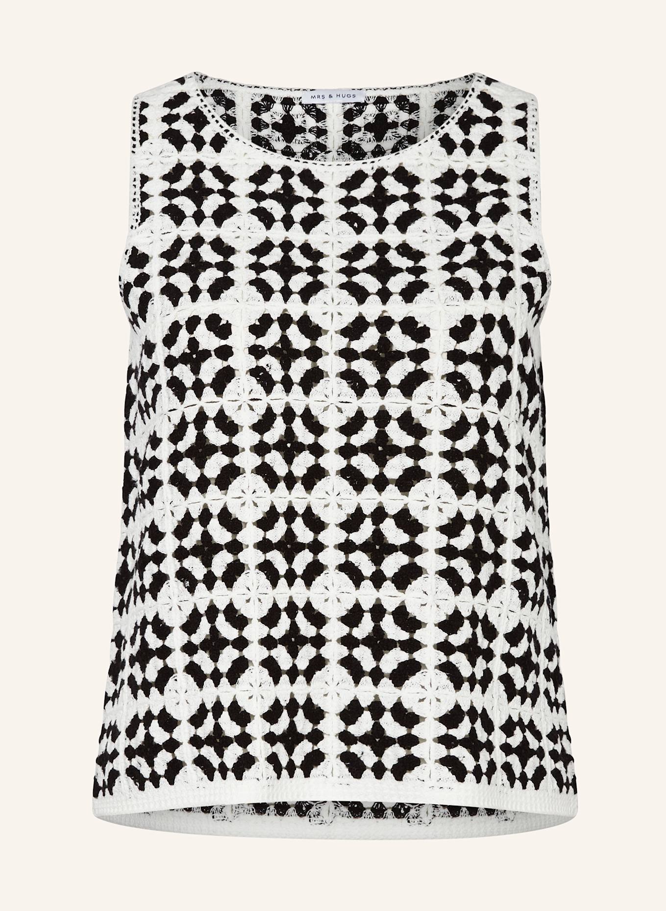 Топ крючком Mrs & Hugs, мультиколор
Топ крючком Mrs & Hugs, мультиколор