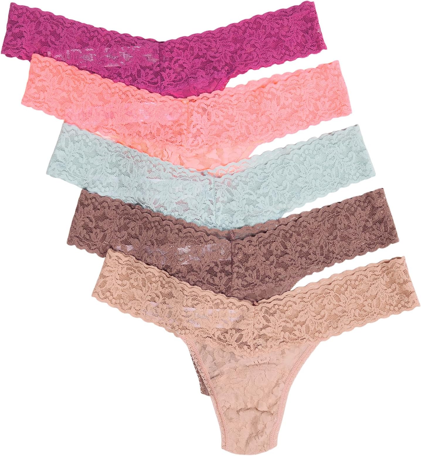 Стринги Hanky Panky Signature Lace Low Rise Thong 5-pack, цвет Seashell Beige/Peachfizz/Pearl Grey/Artichoke Heart/Desert Rose
Стринги Hanky Panky Signature Lace Low Rise Thong 5-pack, цвет Seashell Beige/Peachfizz/Pearl Grey/Artichoke Heart/Desert Rose