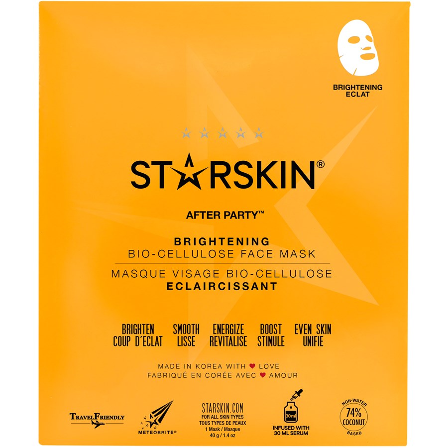 Маска для лица StarSkin Brightening Face Mask Bio-Cellulose, 40 g
Маска для лица StarSkin Brightening Face Mask Bio-Cellulose, 40 g
