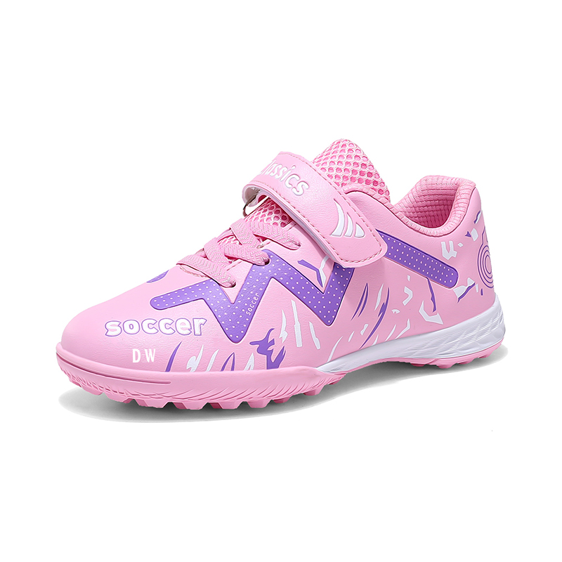 Детские футбольные бутсы с амортизацией ударов и износостойкостью, низкие D&W, розовый
Детские футбольные бутсы с амортизацией ударов и износостойкостью, низкие D&W, розовый