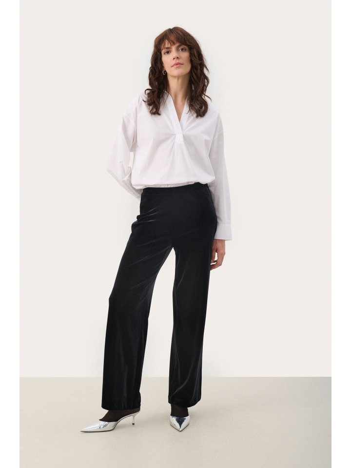 Тканевые брюки PART TWO, темно-синий
Тканевые брюки PART TWO, темно-синий