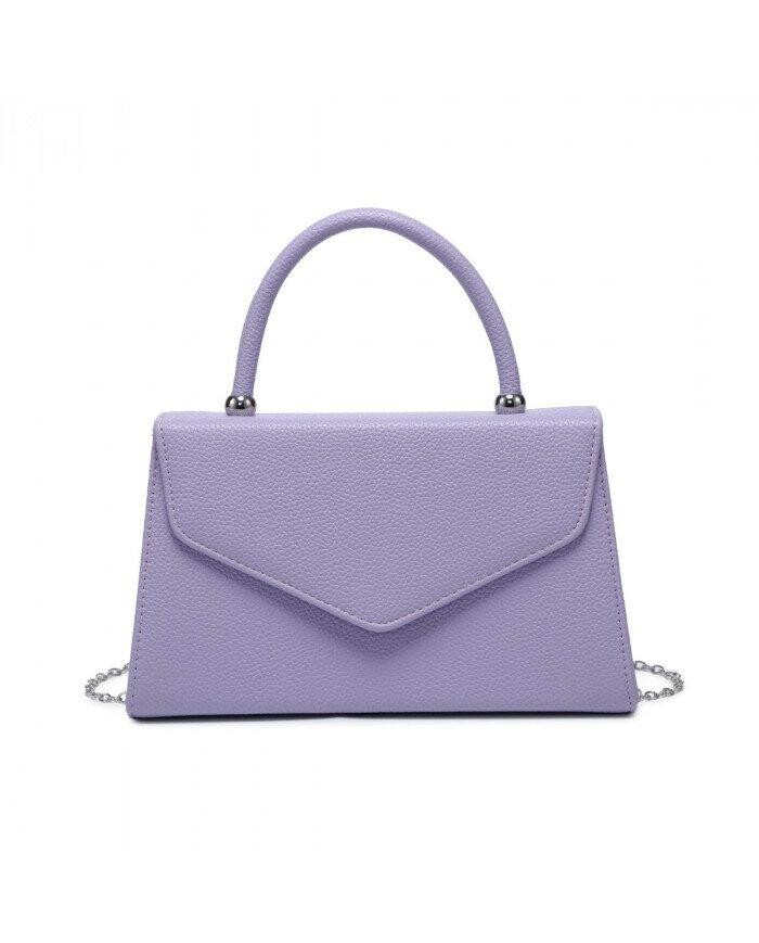 Клатч из искусственной кожи с верхней ручкой JFY, фиолетовый
Клатч из искусственной кожи с верхней ручкой JFY, фиолетовый