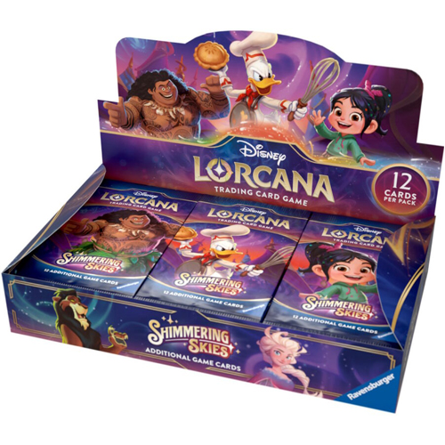 Карточная игра Disney Lorcana: Shimmering Skies – Booster Box
Карточная игра Disney Lorcana: Shimmering Skies – Booster Box