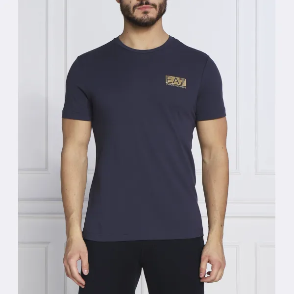 Футболка стандартного кроя Ea7, синий
Футболка стандартного кроя Ea7, синий