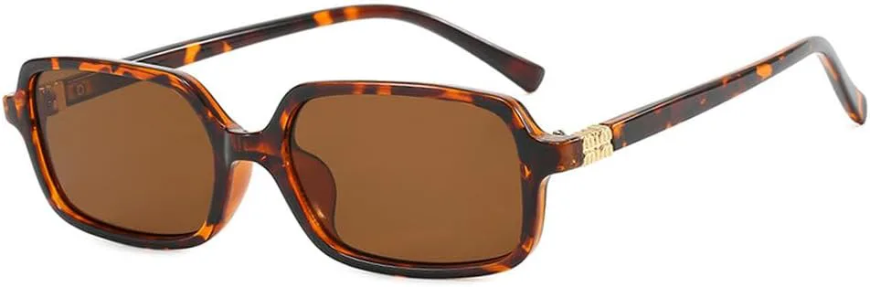 Винтажные прямоугольные солнцезащитные очки 2027 года для женщин, маленькие овальные очки, ретро-мода для мужчин, очки с леопардовым принтом MTZJH, Leopard Tea
Винтажные прямоугольные солнцезащитные очки 2027 года для женщин, маленькие овальные очки, ретро-мода для мужчин, очки с леопардовым принтом MTZJH, Leopard Tea