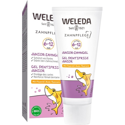 Зубная паста Bio Junior с фтором - натуральная косметика для детей Weleda
Зубная паста Bio Junior с фтором - натуральная косметика для детей Weleda