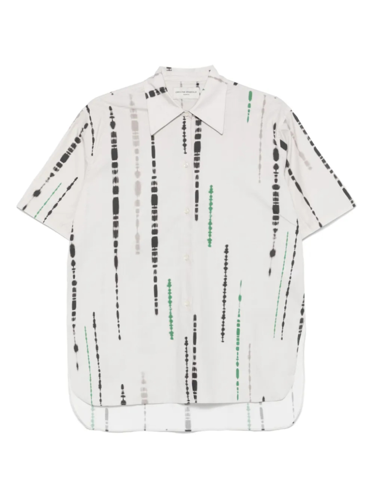 Рубашка с принтом Officine Generale, серый
Рубашка с принтом Officine Generale, серый