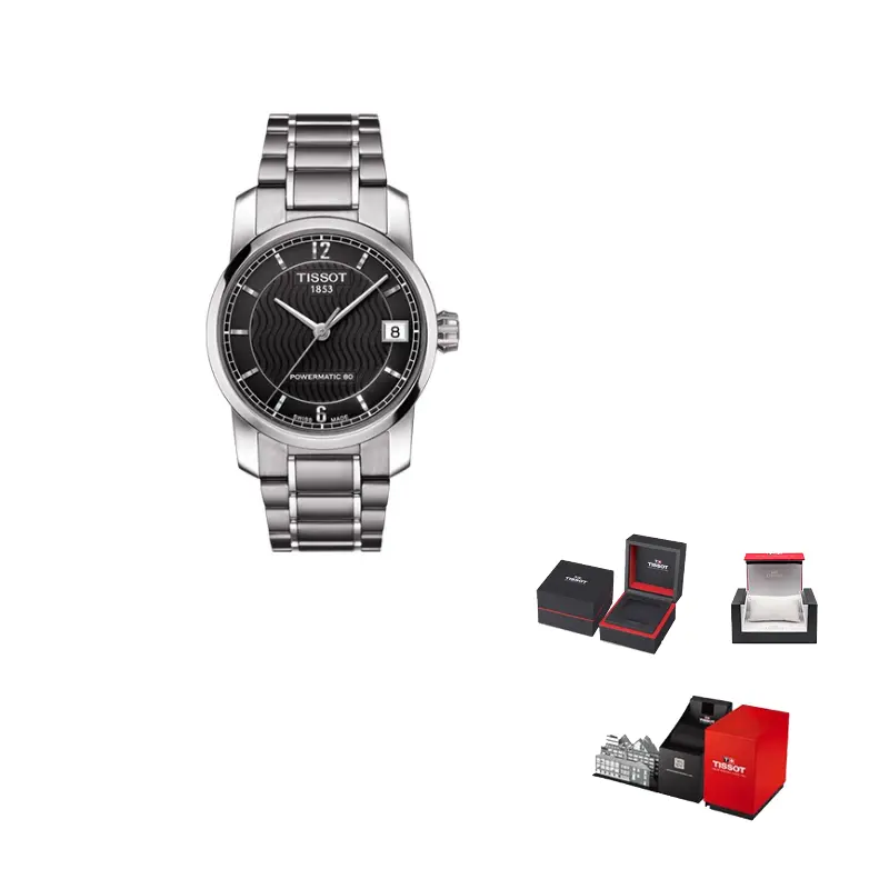 TISSOT Часы Ti Automatic Mechanical Movement Women's Watch Watch 32mm Black Dial, Black Dial
TISSOT Часы Ti Automatic Mechanical Movement Women's Watch Watch 32mm Black Dial, Black Dial