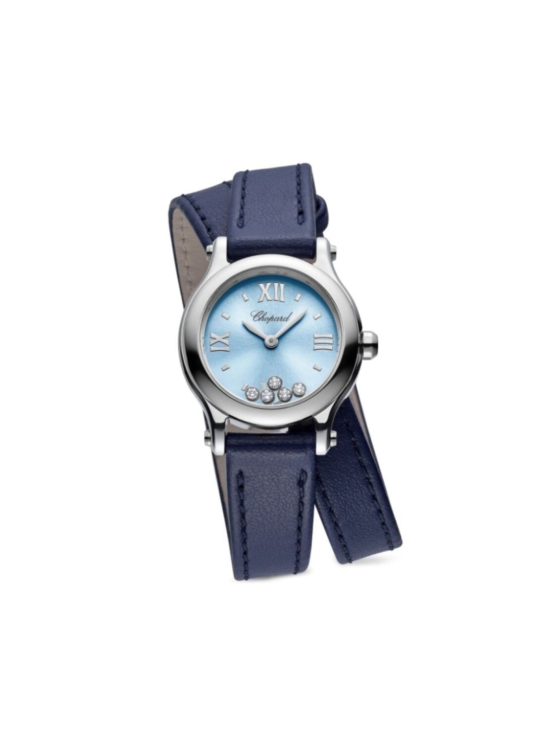 Наручные часы Happy Sport 25 мм Chopard, синий
Наручные часы Happy Sport 25 мм Chopard, синий