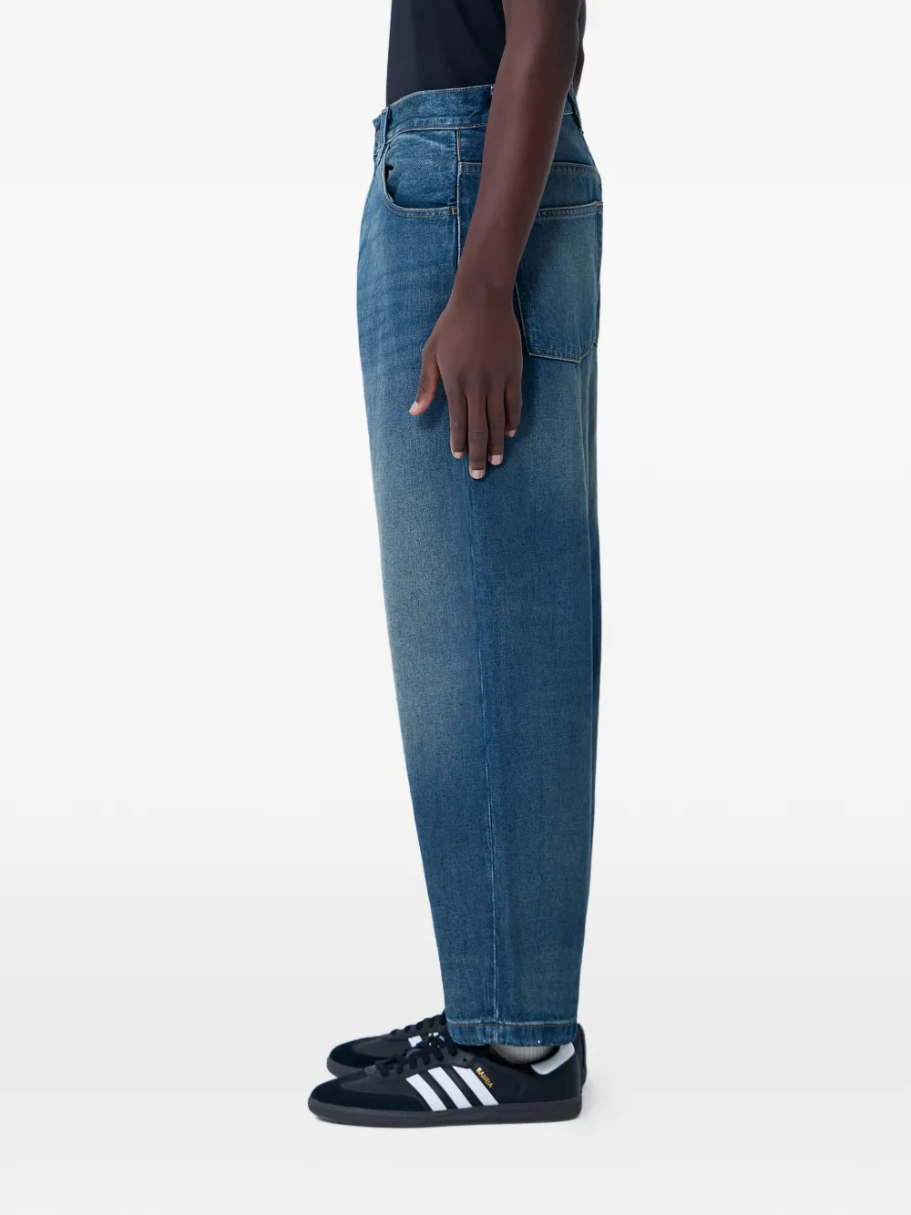 Джинсы с широкими штанинами и пятью карманами Carhartt Wip, зеленый
Джинсы с широкими штанинами и пятью карманами Carhartt Wip, зеленый