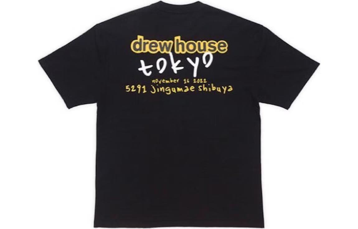 Футболка унисекс черная Drew House, черный
Футболка унисекс черная Drew House, черный