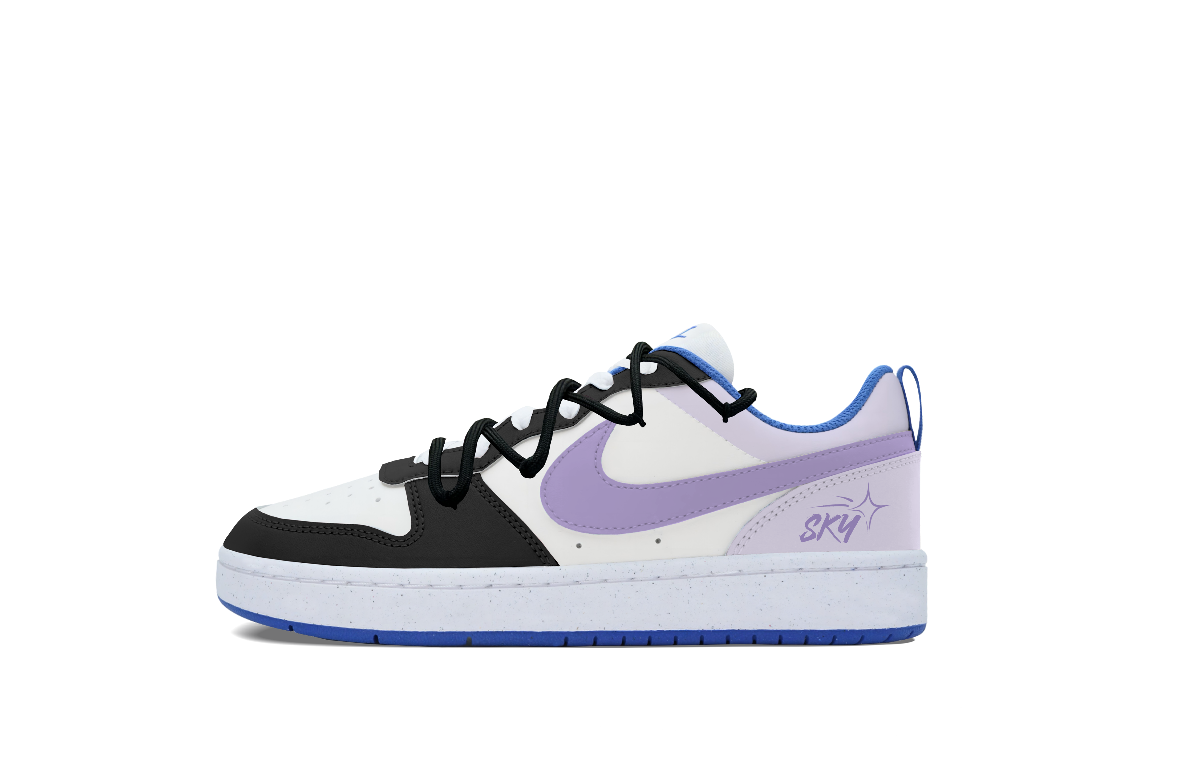 Детские, подростковые, противоскользящие, износостойкие, низкие кроссовки для скейтбординга Court Borough Nike, фиолетовый 
Детские, подростковые, противоскользящие, износостойкие, низкие кроссовки для скейтбординга Court Borough Nike, фиолетовый