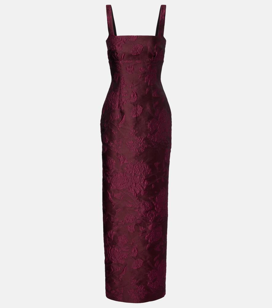 Платье Micheline с цветочным узором в технике клоке Emilia Wickstead, Burgundy
Платье Micheline с цветочным узором в технике клоке Emilia Wickstead, Burgundy