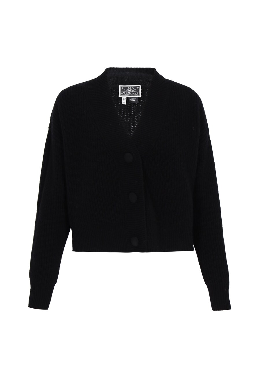 Вязаный кардиган DreiMaster Maritim, черный
Вязаный кардиган DreiMaster Maritim, черный