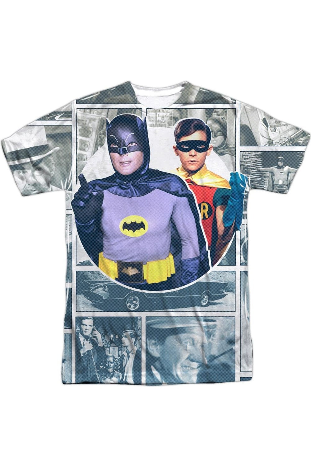 Бэтмен Классика ТВ 60-х Панели Короткий рукав Взрослый Поли Crew Футболка / Футболка Gildan, белый
Бэтмен Классика ТВ 60-х Панели Короткий рукав Взрослый Поли Crew Футболка / Футболка Gildan, белый