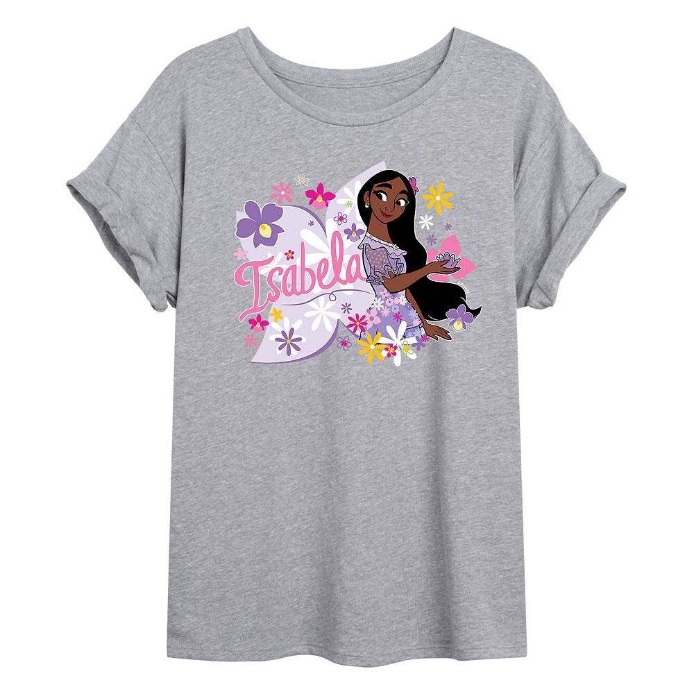 Футболка с струящимся рисунком Isabela от Disney's Encanto Juniors, серый
Футболка с струящимся рисунком Isabela от Disney's Encanto Juniors, серый